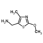 CAS#: 937649-08-6， 1-(2-Methoxy-4-methyl-1,3-thiazol-5-yl)methanamine