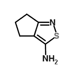 CAS#: 937667-84-0， 5,6-Dihydro-4H-cyclopenta[c][1,2]thiazol-3-amine
