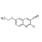 CAS#: 937672-26-9， 2-Chloro-6-ethoxy-3-quinolinecarbonitrile