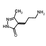 CAS#: 937674-92-5， 4-(3-Aminopropyl)-5-methyl-2,4-dihydro-3H-pyrazol-3-one