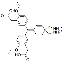 CAS#: 93777-27-6， [4-[Bis[3-(Carboxymethyl)-4-Ethoxyphenyl]Methylene]-2,5-Cyclohexadien-1-Ylidene]Dimethylammonium