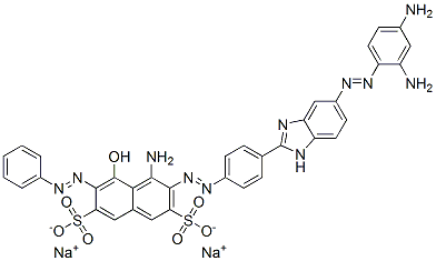 CAS#: 93803-35-1， Disodium 4-Amino-3-[[4-[5-[(2,4-Diaminophenyl)Azo]-1H-Benzimidazol-2-Yl]Phenyl]Azo]-5-Hydroxy-6-(Phenylazo)Naphthalene-2,7-Disulphonate