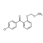 CAS#: 938458-68-5， (4-Chlorophenyl)[2-(methoxymethoxy)phenyl]methanone