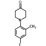 CAS#: 938458-77-6， 1-(4-Fluoro-2-methylphenyl)-4-piperidinone