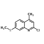 CAS#: 938459-19-9， 2-Chloro-4-methyl-7-(methylsulfanyl)quinoline