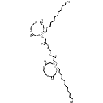 CAS#: 93857-18-2， 1,2-Ethanediyl bis{[(5-dodecyl-2,8-dioxo-1,9-dioxa-4,6-dithia-5-stannacycloundecan-5-yl)sulfanyl]acetate}