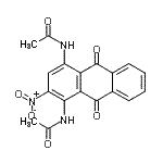 CAS#: 93858-05-0， N,N'-(2-Nitro-9,10-dioxo-9,10-dihydroanthracene-1,4-diyl)diacetamide