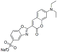 CAS#: 93859-23-5， Sodium 2-[7-(Diethylamino)-2-Oxo-2H-1-Benzopyran-3-Yl]Benzoxazole-5-Sulphonate
