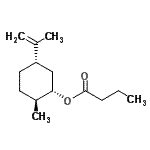 CAS#: 93892-03-6， (1S,2S,5S)-5-Isopropenyl-2-methylcyclohexyl butyrate