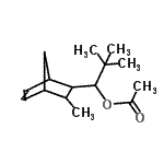 CAS#: 93892-59-2， 2,2-Dimethyl-1-(3-methylbicyclo[2.2.1]hept-5-en-2-yl)propyl acetate