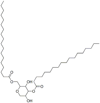 CAS#: 93892-64-9， Tetrahydro-3,5-Dihydroxy-2-[[(1-Oxooctadecyl)Oxy]Methyl]-2H-Pyran-4-Yl Stearate