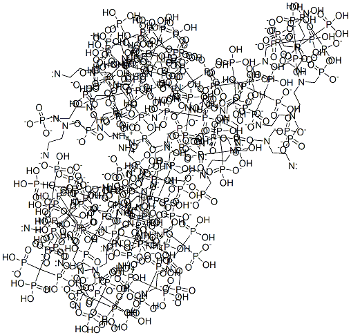 CAS#: 93892-78-5， [[(Phosphonomethyl)Imino]Bis[2,1-Ethanediyl[(Phosphonomethyl)Imino]-2,1-Ethanediylnitrilobis(Methylene)]]Tetrakis-Phosphonic Acid Tridecaammonium Salt