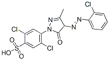 CAS#: 93920-40-2， 2,5-Dichloro-4-[4-[(2-Chlorophenyl)Azo]-4,5-Dihydro-3-Methyl-5-Oxo-1H-Pyrazol-1-Yl]Benzenesulphonic Acid