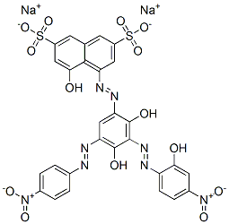 CAS#: 93939-98-1， Disodium 4-[[2,4-Dihydroxy-3-[(2-Hydroxy-4-Nitrophenyl)Azo]-5-[(4-Nitrophenyl)Azo]Phenyl]Azo]-5-Hydroxynaphthalene-2,7-Disulphonate