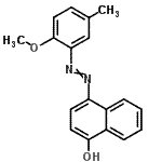 CAS#: 93940-03-5， 4-[(2-Methoxy-5-methylphenyl)diazenyl]-1-naphthol