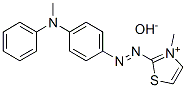 CAS#: 93941-09-4， 3-Methyl-2-[2-[4-(Methylphenylamino)Phenyl]Diazenyl]-Thiazolium Hydroxide (1:1)