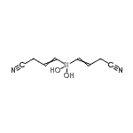 CAS#: 93941-76-5， 4,4'-(Dihydroxysilanediyl)bis(3-butenenitrile)
