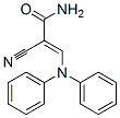 CAS 登录号：93942-34-8， 2-氰基-3-(二苯基氨基)丙烯酰胺