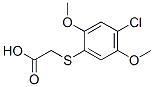 CAS#: 93962-55-1， [(4-Chloro-2,5-Dimethoxyphenyl)Thio]Acetic Acid