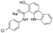 CAS#: 93964-27-3， N-(4-Chlorophenyl)-2-Hydroxy-9H-Carbazole-1-Carboxamide Sodium Salt (1:1)