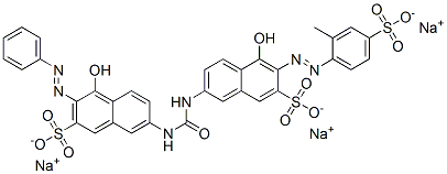 CAS#: 93964-40-0， 4-Hydroxy-7-[[[[5-Hydroxy-6-[(2-Methyl-4-Sulfophenyl)Azo]-7-Sulfo-2-Naphthalenyl]Amino]Carbonyl]Amino]-3-(Phenylazo)-2-Naphthalenesulfonic Acid Sodium Salt