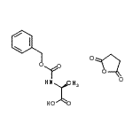 CAS#: 93964-71-7， N-[(Benzyloxy)carbonyl]-L-alanine - dihydro-2,5-furandione (1:1)