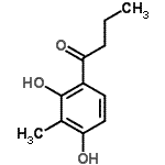 CAS#: 93970-93-5， 1-(2,4-Dihydroxy-3-methylphenyl)-1-butanone