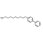 structure of CAS# 93972-02-2, 4-Decylbiphenyl;4-decyl-1-phenylbenzene;4-decylbiphenyl;4-n-decylbiphenyl