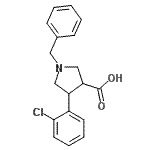 CAS#: 939757-57-0， 1-Benzyl-4-(2-chlorophenyl)-3-pyrrolidinecarboxylic acid
