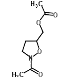 CAS#: 939775-17-4， (2-Acetyl-1,2-oxazolidin-5-yl)methyl acetate