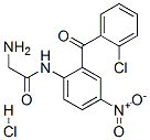 CAS#: 94006-04-9， 2-Amino-N-[2-(2-Chlorobenzoyl)-4-Nitrophenyl]Acetamide Monohydrochloride