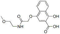 CAS#: 94006-38-9， 1-Hydroxy-4-[2-[(2-Methoxyethyl)Amino]-2-Oxoethoxy]-2-Naphthoic Acid