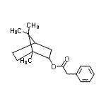 CAS#: 94022-06-7， 1,7,7-Trimethylbicyclo[2.2.1]hept-2-yl phenylacetate