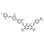 CAS#: 94022-40-9， 4-Amino-3-({4'-[(2,4-dihydroxyphenyl)diazenyl]-3,3'-dimethyl-4-biphenylyl}diazenyl)-5-hydroxy-6-[(4-sulfophenyl)diazenyl]-2,7-naphthalenedisulfonic acid