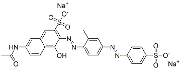 CAS#: 94023-14-0， 7-(Acetylamino)-4-Hydroxy-3-[2-[2-Methyl-4-[2-(4-Sulfophenyl)Diazenyl]Phenyl]Diazenyl]-2-Naphthalenesulfonicacid Sodium Salt (1:2)
