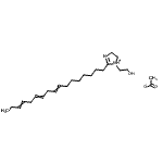 CAS#: 94023-48-0， 2-(8,11,14-Heptadecatrien-1-yl)-1-(2-hydroxyethyl)-4,5-dihydro-1H-imidazol-1-ium acetate
