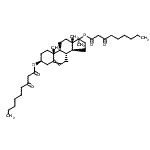 CAS#: 94030-88-3， (3beta,17beta)-17-Methylandrost-5-ene-3,17-diyl bis(3-oxononanoate)