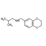 CAS#: 940364-32-9， N-(2,3-dihydro-1,4-benzodioxin-7-ylmethyl)-2-methyl-propan-1-amine