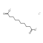 CAS#: 94042-76-9， Decanedioate, lithium salt (1:1)