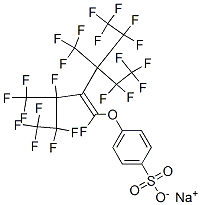 CAS#: 94042-95-2， Sodium 4-[[1,3,4,4,5,5,5-Heptafluoro-2-[2,2,3,3,3-Pentafluoro-1-(Pentafluoroethyl)-1-(Trifluoromethyl)Propyl]-3-(Trifluoromethyl)-1-Pentenyl]Oxy]Benzenesulphonate