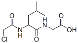 CAS 登录号：94088-96-7， N-[N-(氯乙酰基)-DL-亮氨酰基]甘氨酸