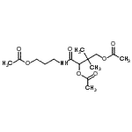 CAS#: 94089-18-6， 4-[(3-Acetoxypropyl)amino]-2,2-dimethyl-4-oxo-1,3-butanediyl diacetate