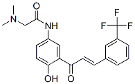 CAS#: 94094-50-5， 2-(Dimethylamino)-N-[4-Hydroxy-3-[1-Oxo-3-[3-(Trifluoromethyl)Phenyl]Allyl]Phenyl]Acetamide