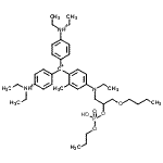 CAS#: 94094-63-0， {4-[(3-Butoxy-2-{[hydroxy(propoxy)phosphoryl]oxy}propyl)(ethyl)amino]-2-methylphenyl}{bis[4-(diethylammonio)phenyl]}methylium