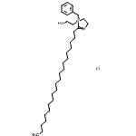 CAS#: 94108-66-4， 1-Benzyl-2-henicosyl-1-(2-hydroxyethyl)-4,5-dihydro-1H-imidazol-1-ium chloride