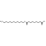 CAS#: 94109-08-7， 9-(Dodecyloxy)-9-oxononanoic acid