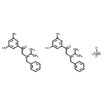 CAS#: 94109-60-1， Bis{N-benzyl-N-[2-(3,5-dihydroxyphenyl)-2-oxoethyl]-2-propanaminium} sulfate