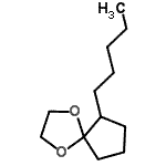 CAS#: 94113-44-7， 6-Pentyl-1,4-dioxaspiro[4.4]nonane