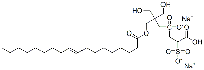 CAS#: 94113-63-0， Disodium 4-[2,2-Bis(Hydroxymethyl)-3-[(1-Oxooctadec-9-Enyl)Oxy]Propyl] 2-Sulphonatosuccinate