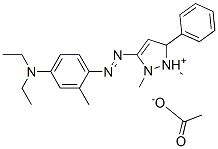 CAS#: 94133-88-7， 3-[[4-(Diethylamino)-O-Tolyl]Azo]-1,2-Dimethyl-5-Phenyl-1H-Pyrazolium Acetate
